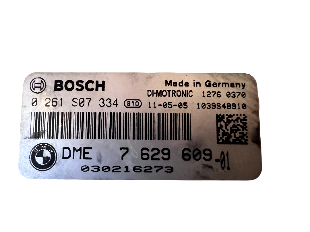 12-15 BMW F30 335i N55 DME ECU Engine Computer Control Module OEM 7629609