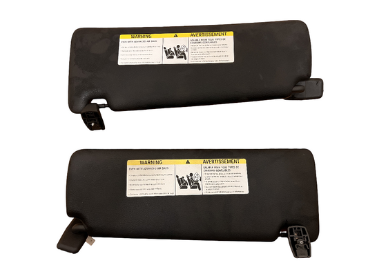 OEM BMW F30 F31 F32 F36 F80 F82 M3 M4 Left Right Interior Sun Visor PAIR Black