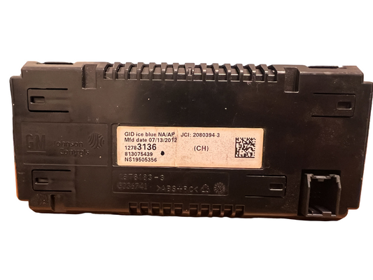 2011-2016 Chevy Cruze Radio Dash Information Display Screen 22858074 OEM