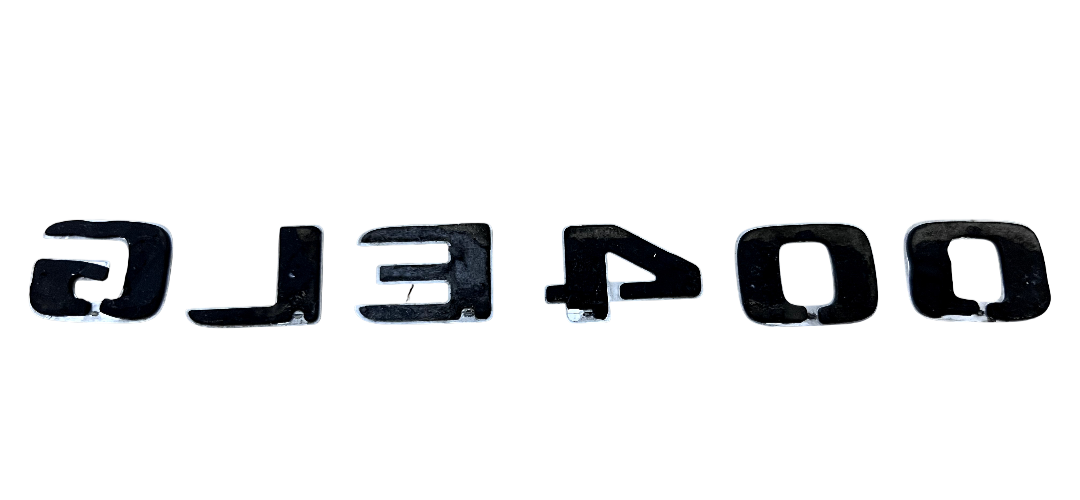 16-19 Mercedes GLE400 W166 Trunk Lid Emblem Badge Nameplate OEM Chrome