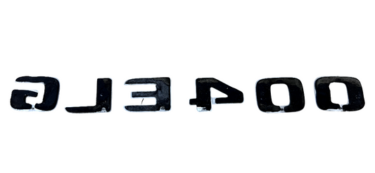16-19 Mercedes GLE400 W166 Trunk Lid Emblem Badge Nameplate OEM Chrome