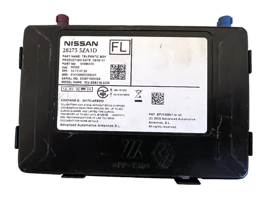 16-18 Infiniti Q50 Telematics Control Unit SOS InTouch Module OEM 28275-5ZA1D