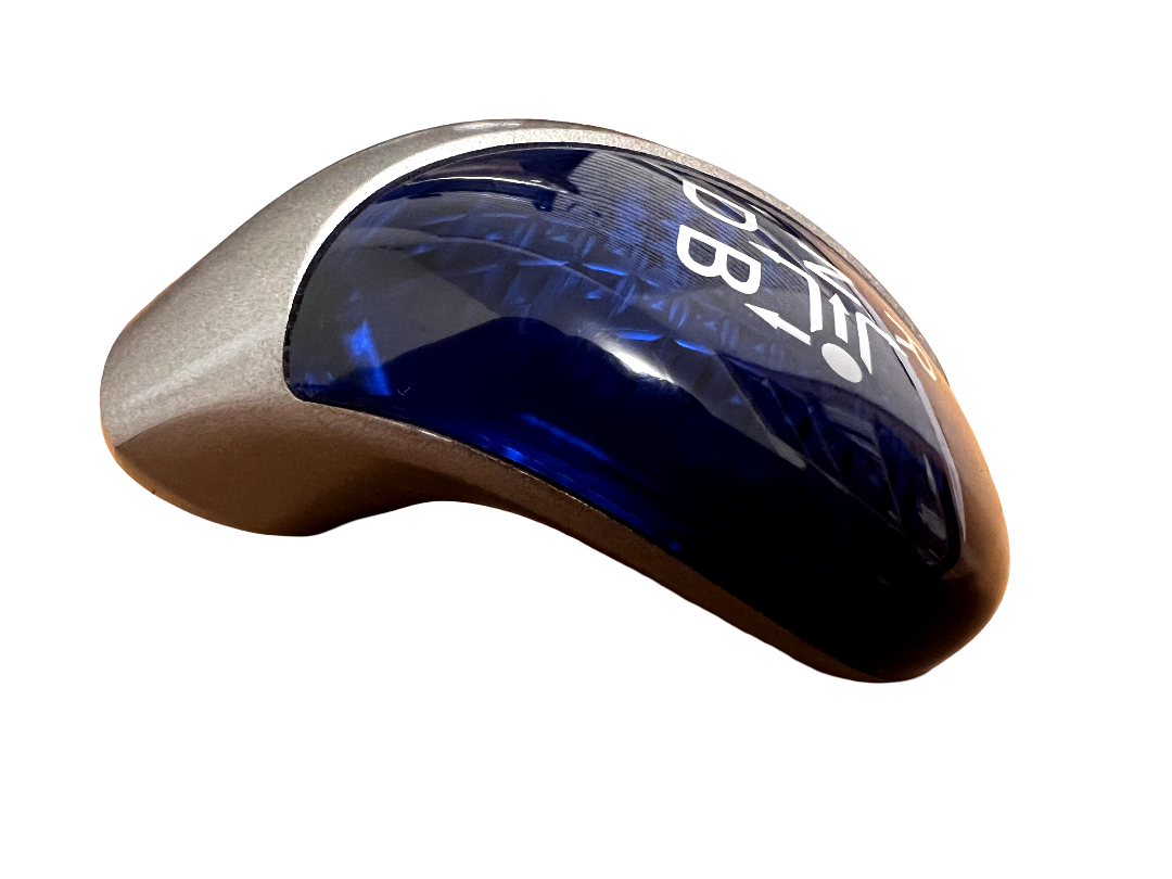 10-15 Toyota Prius Automatic Transmission Shift Knob Blue & Silver OEM Excellent