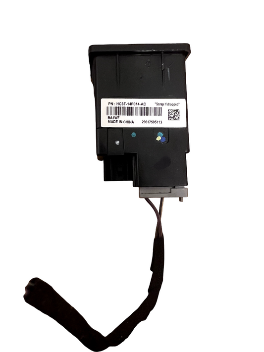 2018-2020 FORD EDGE CENTER CONSOLE DUAL USB ADAPTER OEM HC3T-14F014-AC