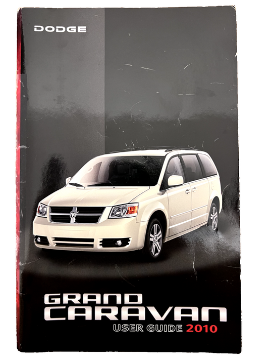 2010 Dodge Caravan C/V SE SXT OEM Owner's Manual User Guide Kit w/Case CLEAN!!!