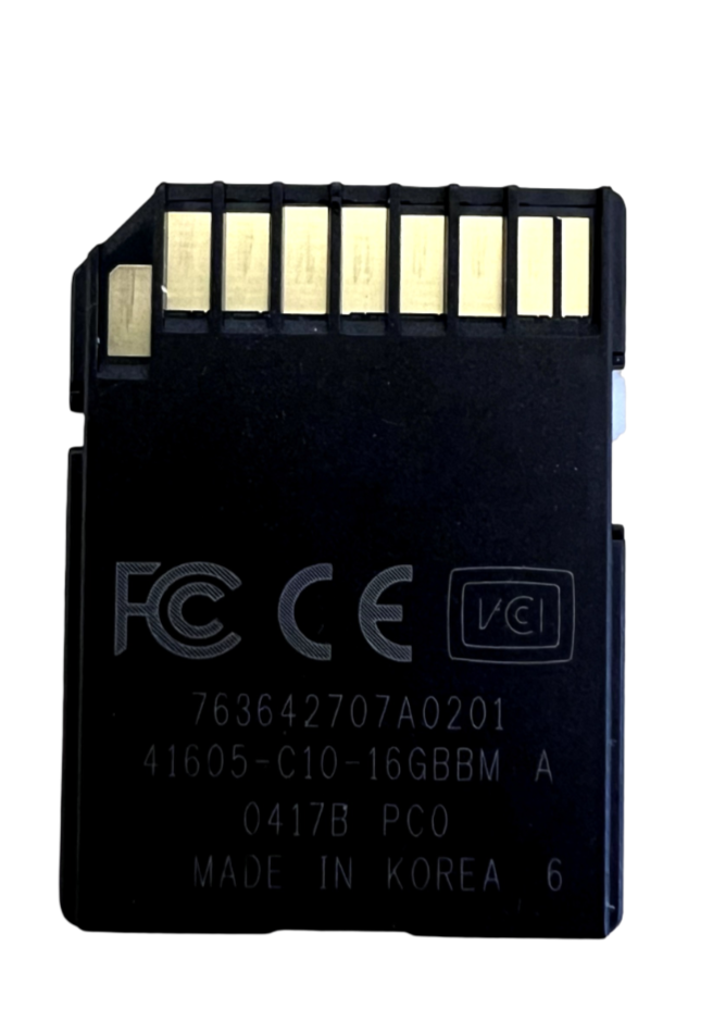 2018 Hyundai Tucson Navigation SD Card 96554-B8552 OEM