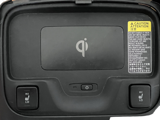 20-24 Toyota Corolla HV Wireless Phone Charger & Heated Seat Switch Panel OEM