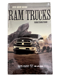 2015 RAM 1500 2500 3500 Owner's Manual User's Guide Kit W/ Leather Case and DVD