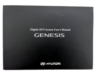 2012 Hyundai Genesis 3.8 4.6 5.0 R Spec OEM Owner's Manual Kit W/Case CLEAN!!!