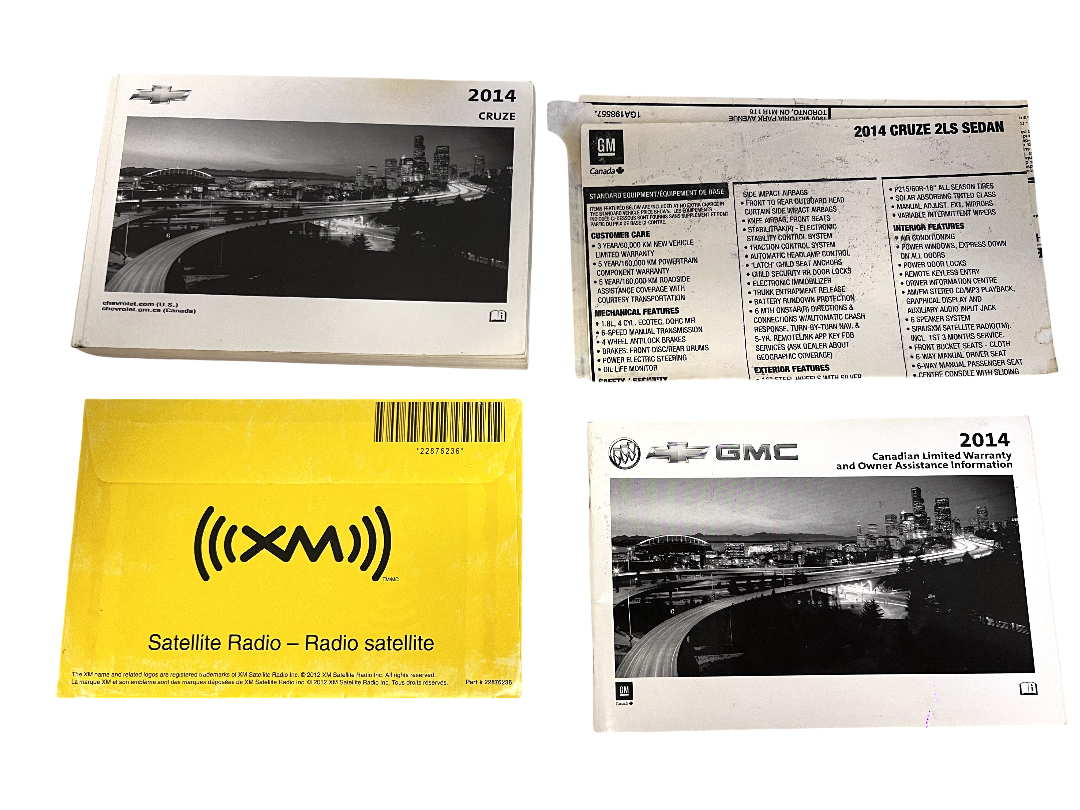 LOT Owner's Manuals OEM Cadillac CTS-V Chevy Suburban Cruze Toyota Nissan Mazda