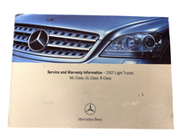 2007 Mercedes-Benz ML320 350 500 63 AMG Owner's Manual Set w/ Case Excellent!!!