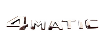 OEM 4MATIC Emblem Chrome AMG Letter Trunk Logo Badge Decoration Sticker Mercedes