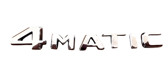 compare product OEM 4MATIC Emblem Chrome AMG Letter Trunk Logo Badge Decoration Sticker Mercedes