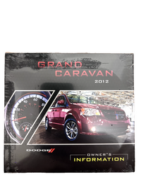 2012 Dodge Grand Caravan CVP SXT R/T GT Owner's Manual Kit