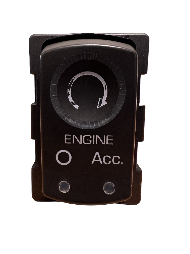 08-13 CHEVROLET CORVETTE C6 PUSH START IGNITION SWITCH BUTTON ASSEMBLY OEM