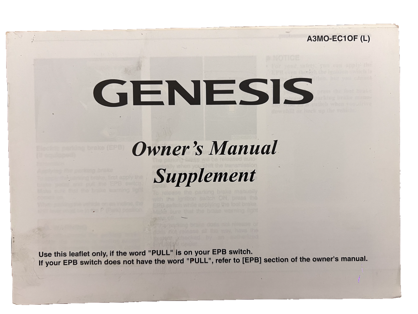 2012 Hyundai Genesis 3.8 4.6 5.0 R Spec OEM Owner's Manual Kit W/Case CLEAN!!!