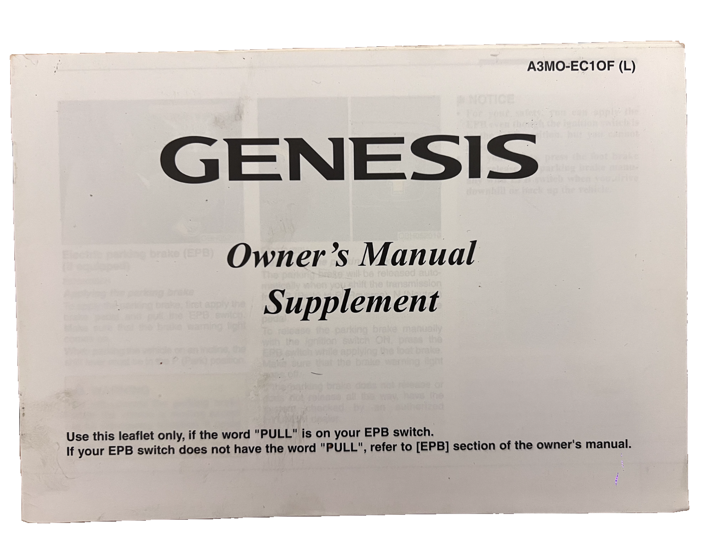 2012 Hyundai Genesis 3.8 4.6 5.0 R Spec OEM Owner's Manual Kit W/Case CLEAN!!!