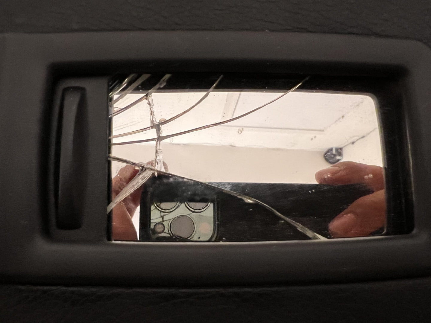 OEM BMW F30 F31 F32 F36 F80 F82 M3 M4 Left Right Interior Sun Visor PAIR Black