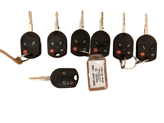 compare product LOT OF 20 FORD CAR BULK REMOTE KEYLESS ENTRY KEY  OEM