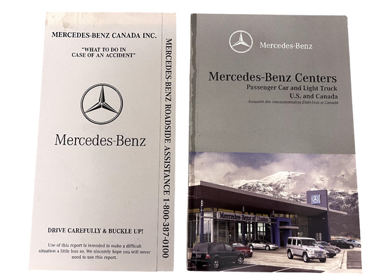 2007 Mercedes-Benz ML320 350 500 63 AMG Owner's Manual Set w/ Case Excellent!!!