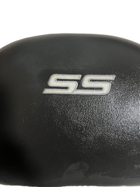 06-13 Chevy Impala SS Front Headrest Set Pair Black Leather OEM