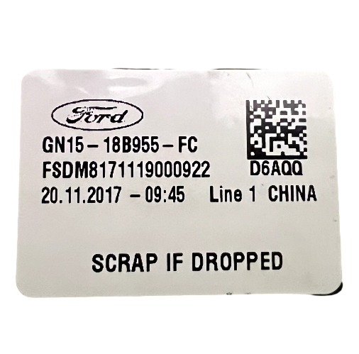 2019-2021 Ford EcoSport 8" Navigation Radio Display Screen Control Panel OEM