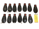 Lot of OEM Chrysler Dodge Jeep Fobik Key Remotes IYZ-C01C UNTESTED - For Parts