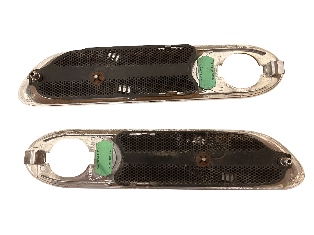 02-08 Mini Cooper S R52 R53 FRONT FENDER LH/RH EMBLEM OEM PAIR