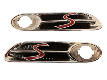 compare product 02-08 Mini Cooper S R52 R53 FRONT FENDER LH/RH EMBLEM OEM PAIR