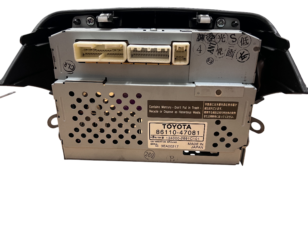 05-09 TOYOTA PRIUS Info Dash MFD Display Screen Monitor 86110-47081 GPS OEM P756