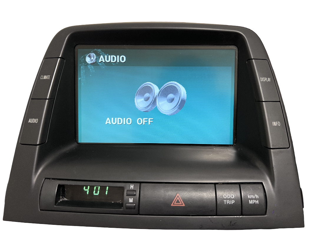 05-09 TOYOTA PRIUS Info Dash MFD Display Screen Monitor 86110-47081 GPS OEM P756