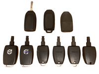Lot of 9 Volvo Key Fob Remotes OEM UNTESTED - For Parts / Repair