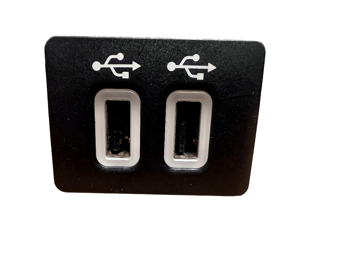 2018-2020 FORD EDGE CENTER CONSOLE DUAL USB ADAPTER OEM HC3T-14F014-AC