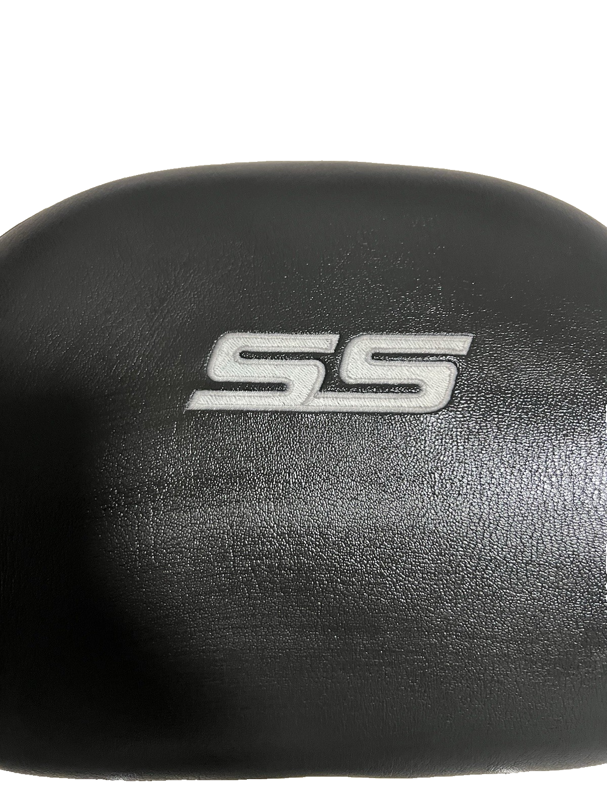 06-13 Chevy Impala SS Front Headrest Set Pair Black Leather OEM