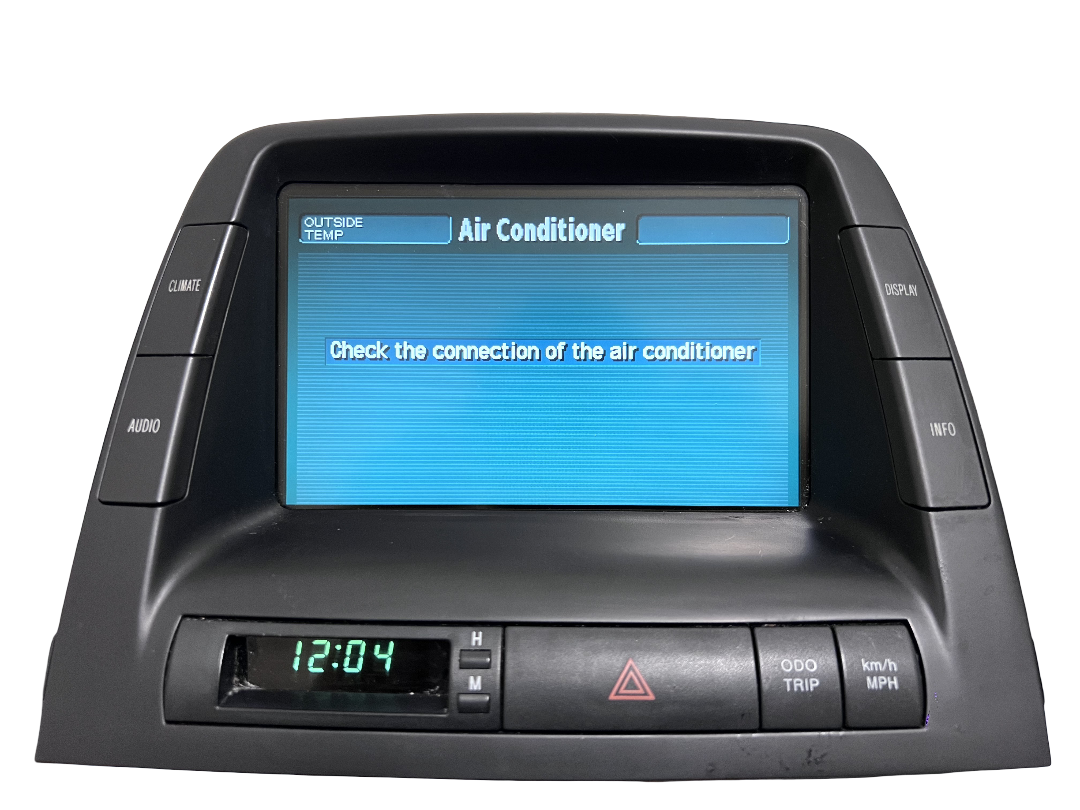05-09 TOYOTA PRIUS Info Dash MFD Display Screen Monitor 86110-47081 GPS OEM P756
