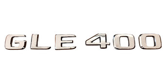 compare product 16-19 Mercedes GLE400 W166 Trunk Lid Emblem Badge Nameplate OEM Chrome