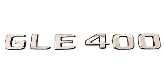 16-19 Mercedes GLE400 W166 Trunk Lid Emblem Badge Nameplate OEM Chrome