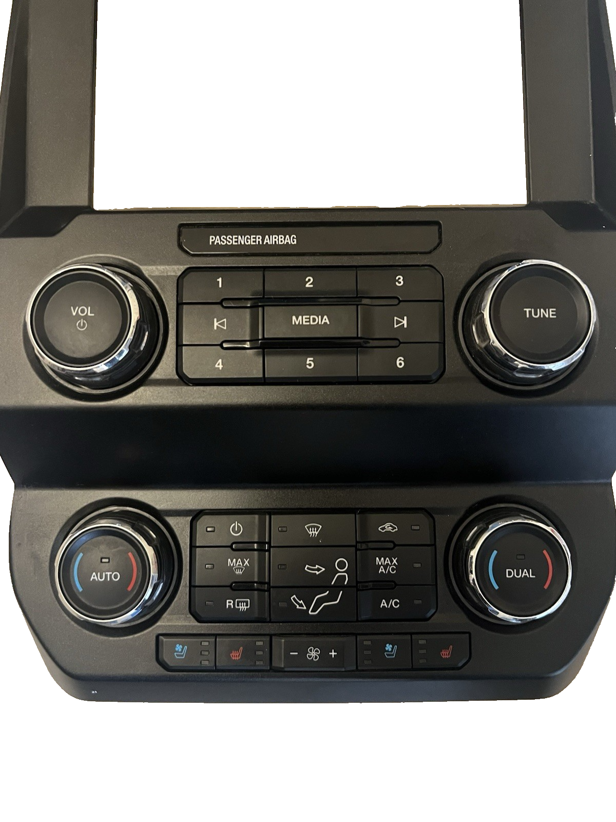 20-22 Ford F250 F350 F450 Super Duty 8" Nav Radio Bezel OEM (P)LC3T-18E245-ABB