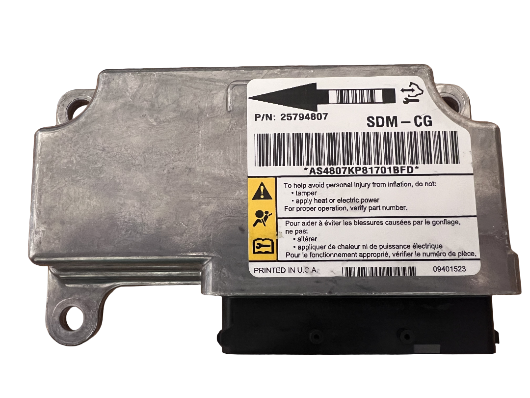 08 09 Chevy Silverado sierra Tahoe Yukon Escalade Suburban SRS Control Module