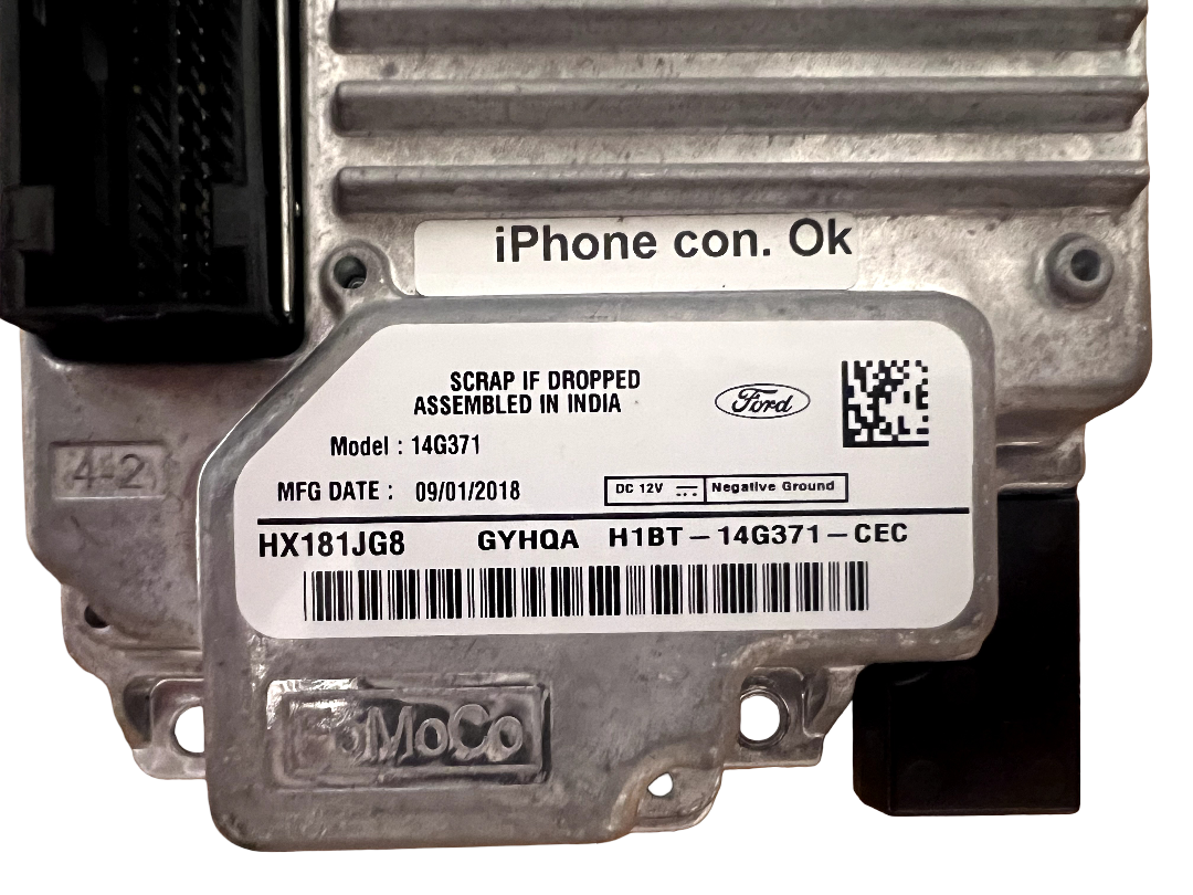 18-21 Ford Ecosport SYNC 3 APIM Module Apple CarPlay Non-Nav OEM H1BT-14G371-CEC