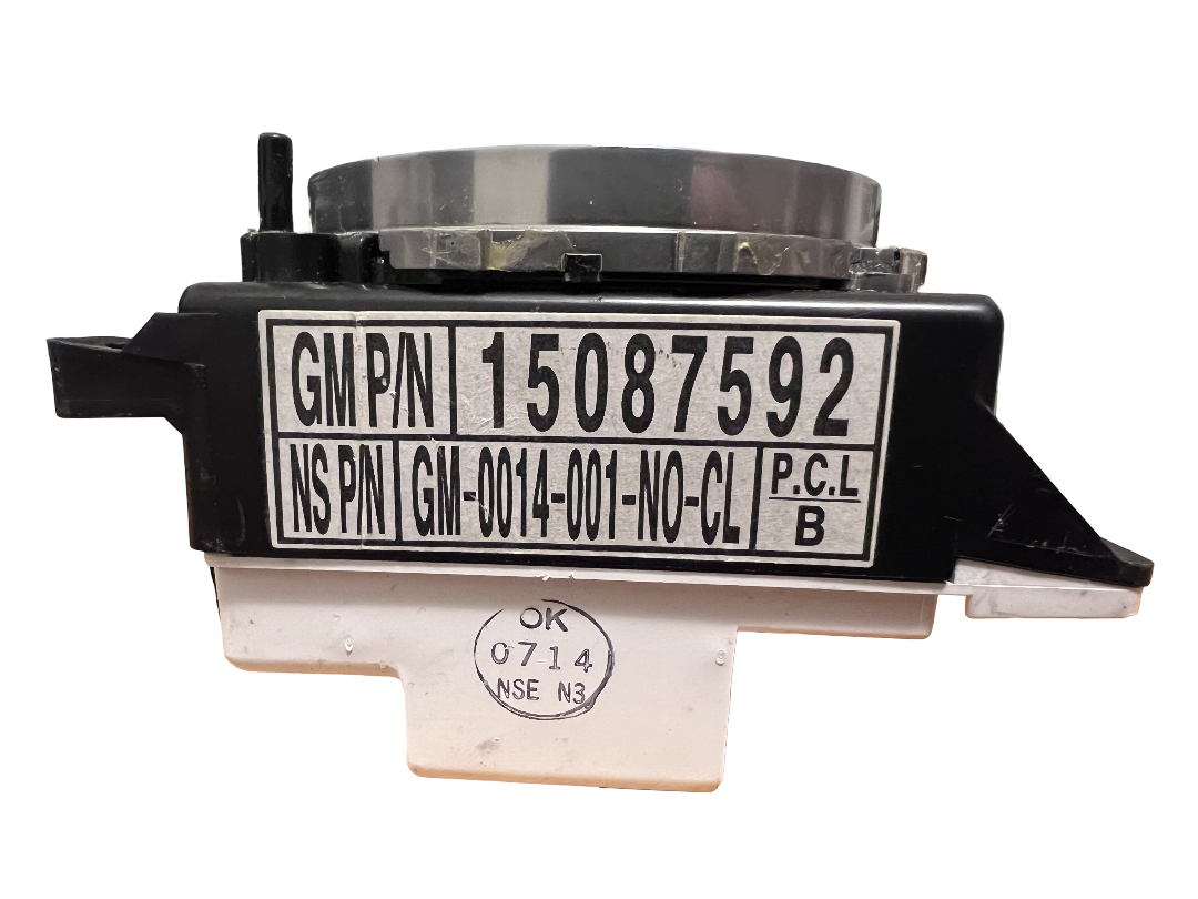 03-06 Cadillac Escalade BVLGARI Center Dash Center Console Trim Bezel Clock OEM