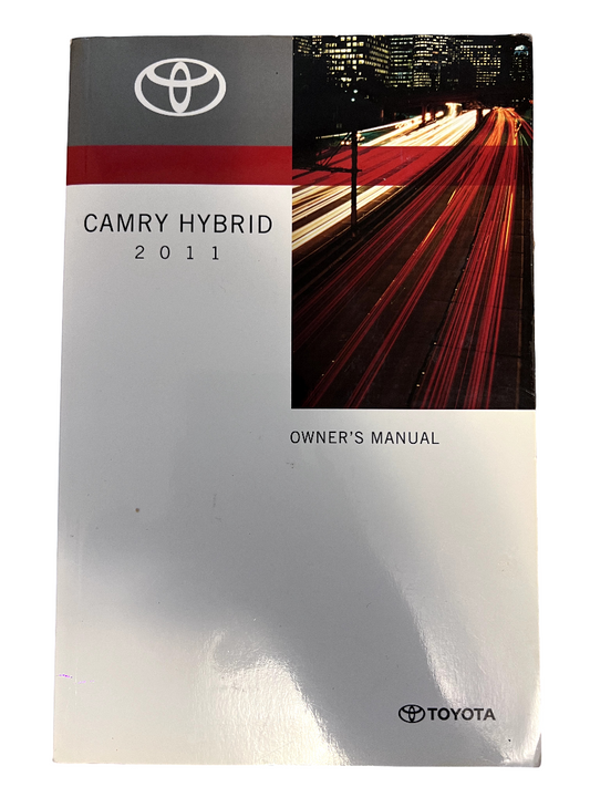 07-11 Toyota Camry Complete Owner's Manual Handbook Set w/ Case & Key Tag OEM