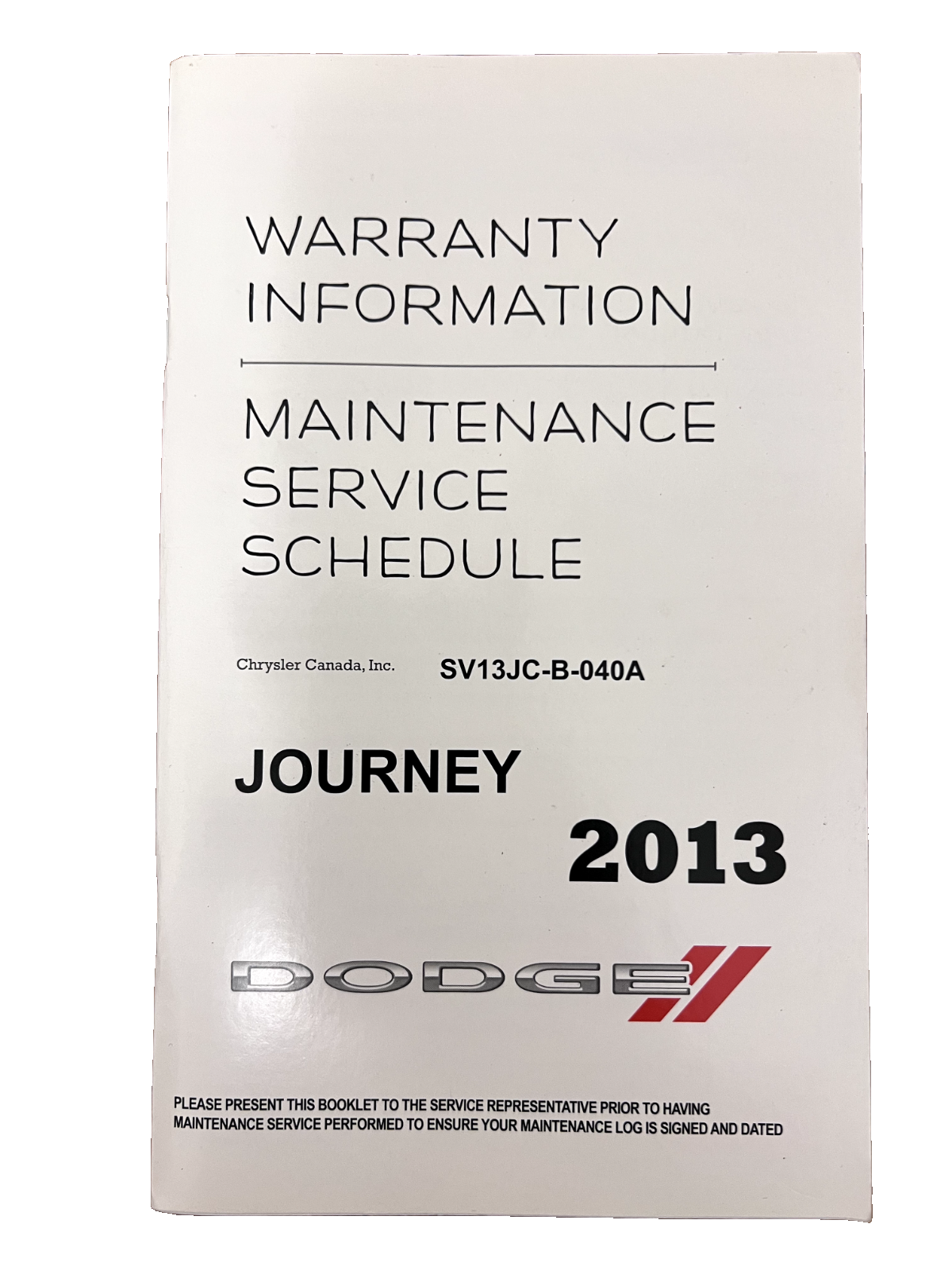 ✅ 2012 Dodge Journey CVP SXT GT R/T Crew Owner's Manual User Guide Kit NICE!!!