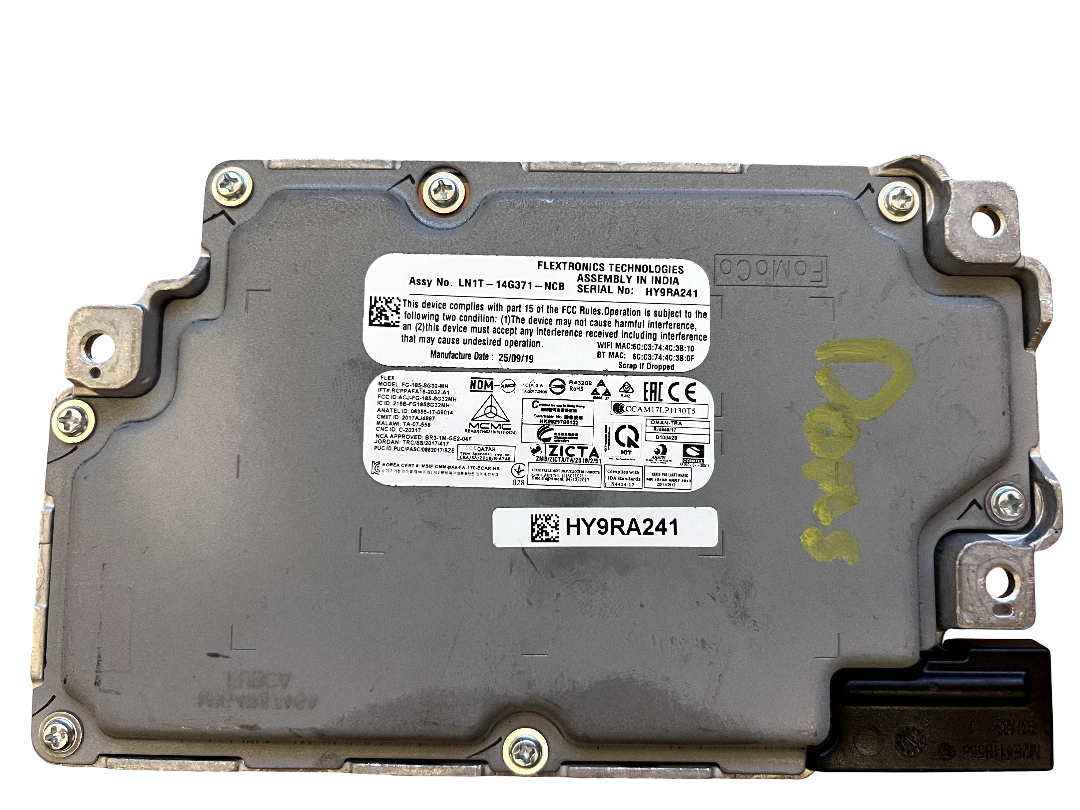 18-21 Ford Ecosport SYNC 3 Navigation APIM Module Apple CarPlay OEM LN1T-14G371