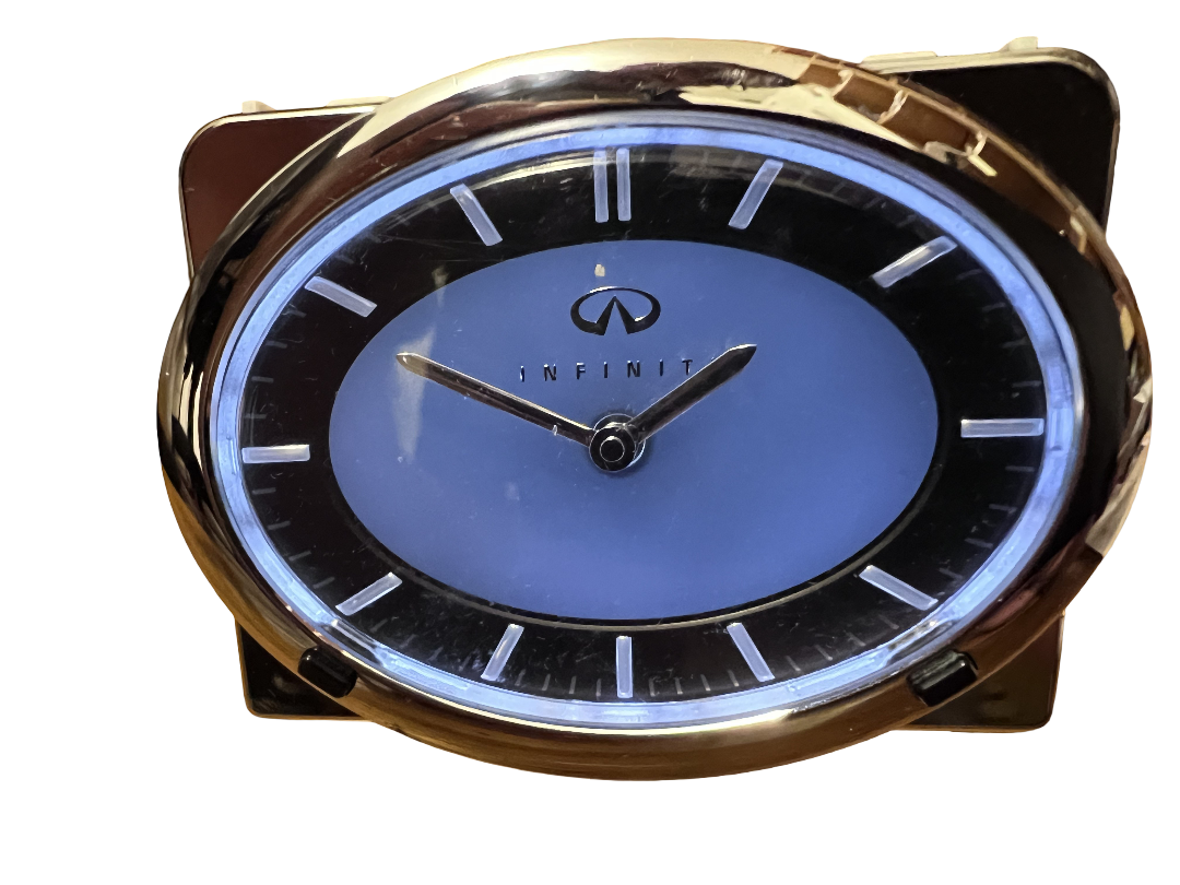 2008-10 INFINITI QX56 FRONT DASH CENTER ANALOG CLOCK OEM 25810 ZQ10A