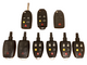 Lot of 9 Volvo Key Fob Remotes OEM UNTESTED - For Parts / Repair