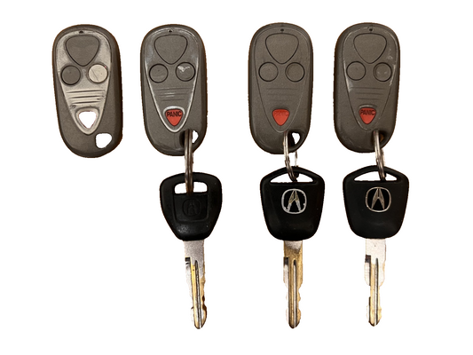 Lot of 4 Acura MDX TL Smart Key Fob Remotes OEM UNTESTED AS-IS - For Parts