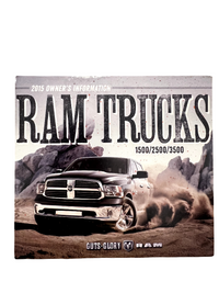 2015 RAM 1500 2500 3500 Owner's Manual User's Guide Kit W/ Leather Case and DVD