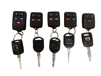 compare product LOT OF 5 FORD LINCOLN MAZDA CAR BULK REMOTE KEYLESS ENTRY KEY OEM FOR PARTS