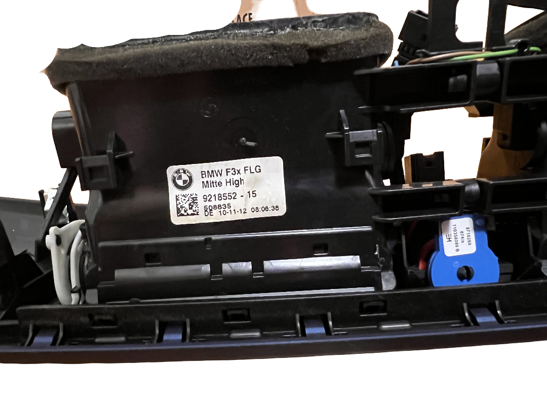 OEM BMW F30 F36 340 440 ALUMINUM Center Console Door Dash Interior Trim SET (7)